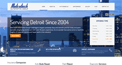 Desktop Screenshot of metrotechcollision.com